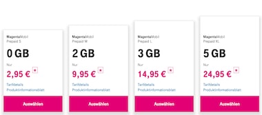 Prepaid-Option für Senioren-Handy