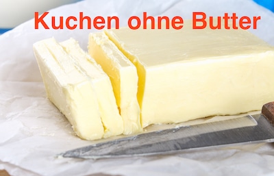 Kuchen ohne Butter backen