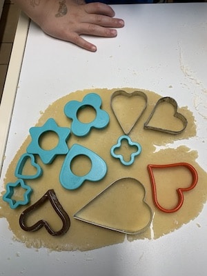 Herz-Ausstechformen für Kekse
