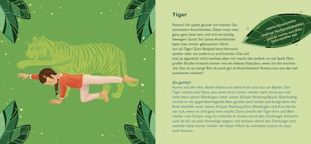 Vorlesebuch - Kinderyoga-Übungen - Tiger