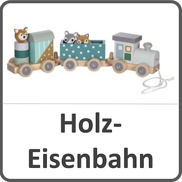 Holzeisenbahn für Kleinkinder