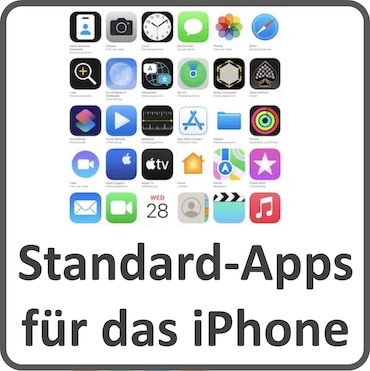 Standard-Apps für das iPhone