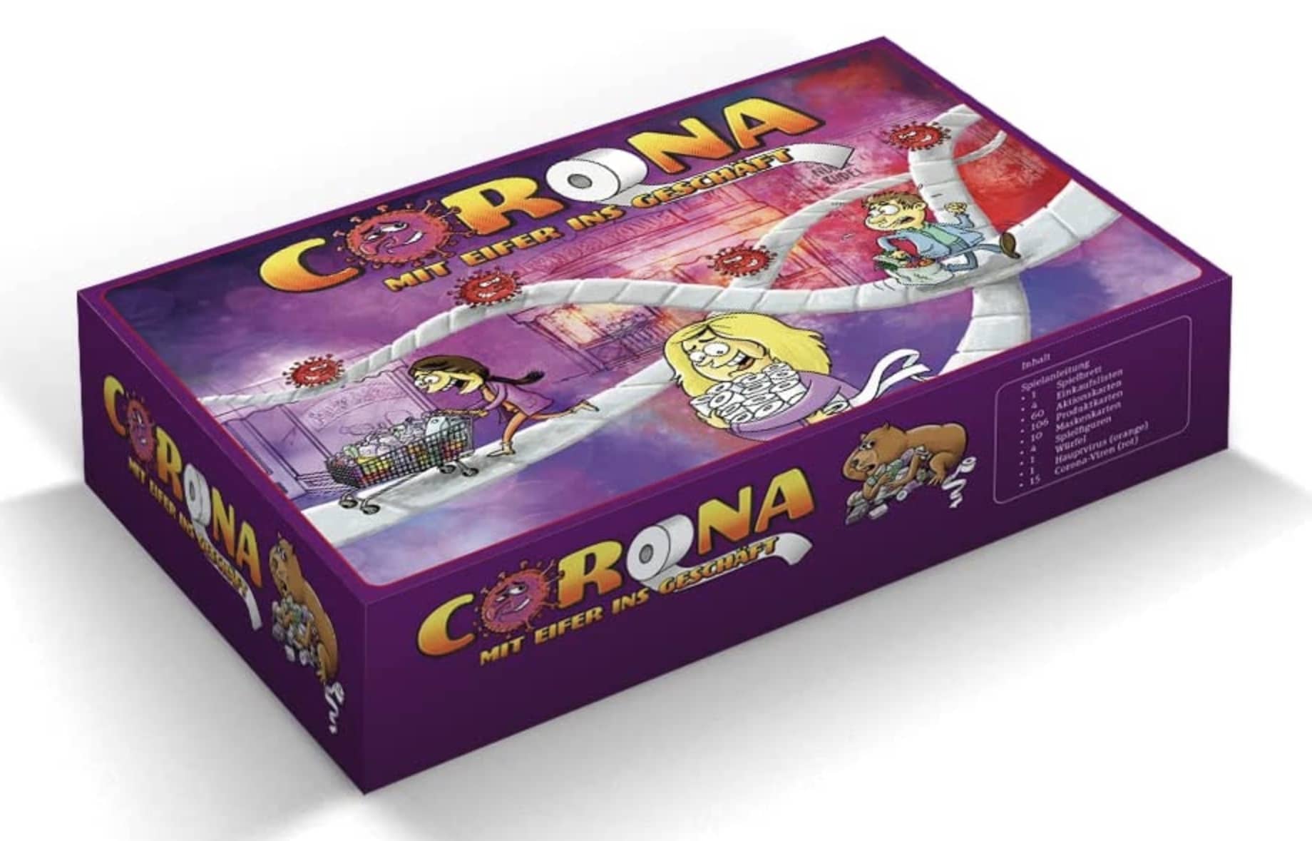 Corona-Brettspiel mit Eifer ins Geschäft