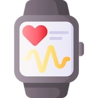 Smartwatch mit Gesundheitsfunktionen