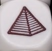 Würfel-Symbol Pyramide