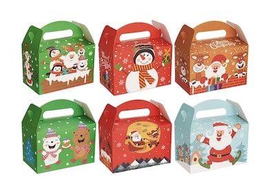 Weihnachtliche Keksboxen
