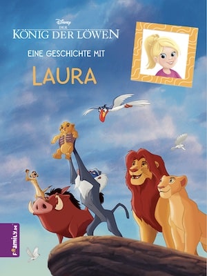 Der König der Löwen - personalisiertes Kinderbuch