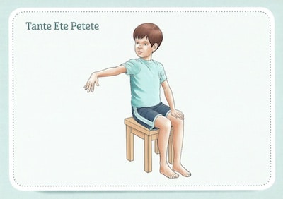 Rückenschulung für Kinder - Übung Tante Ete Petete