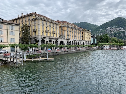 Besuch der Innenstadt von Lugano