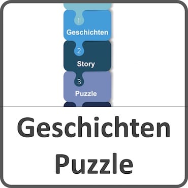 Geschichten Puzzle für Kinder