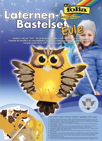 Laternenbastelset Eule