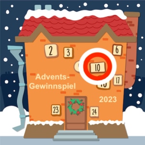 2. Advent - Adventskalender-Gewinnspiel am 10. Dezembr 2023