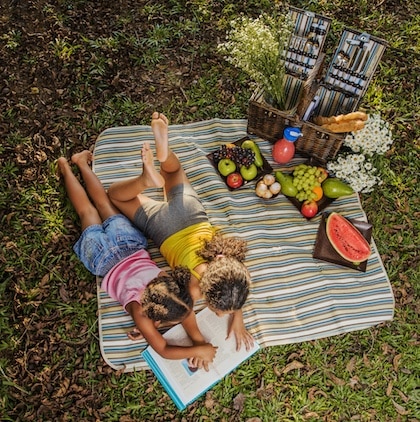 Picknick mit Kindern
