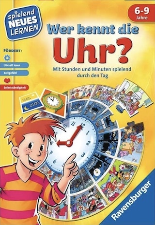 Wer kennt die Uhr? Ein Lernspiel für Kinder