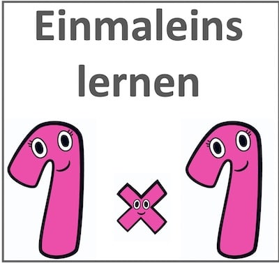 Einmaleins lernen