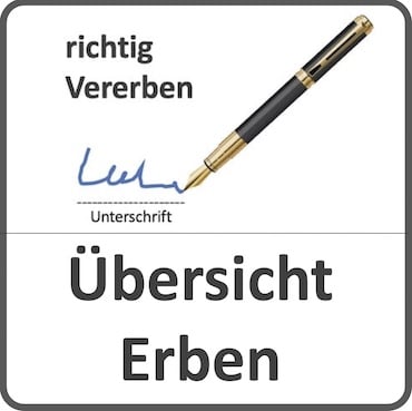 vererben und erben