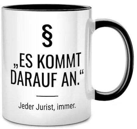 Geschenk für Jura Studenten