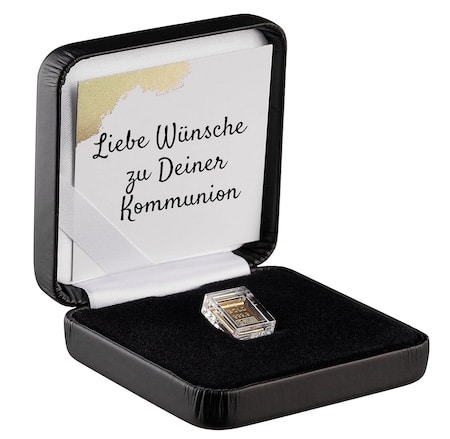 Goldstück zur Kommunion