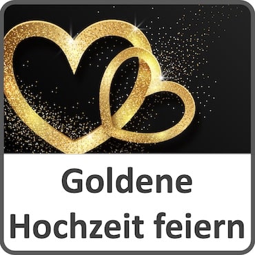 Goldene Hochzeit feiern