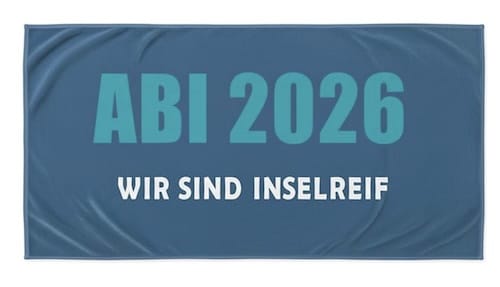 Strandtuch Abi 2026