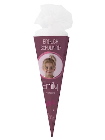 Striefchen Schultüte mit Namen