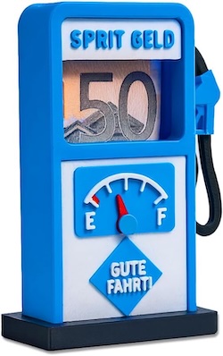 ZELAITE 3D Zapfsäule für Tankgutschein