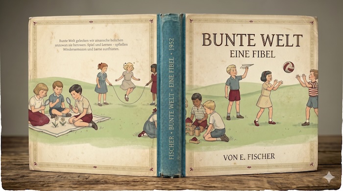 Die Fibel von Opa aus dem Jahre 1952