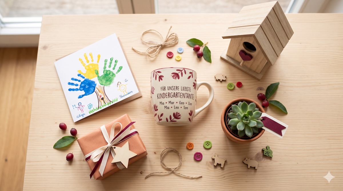 Abschiedsgeschenk für den Kindergarten – Geschenkideen für Erzieherinnen und Kita-Team
