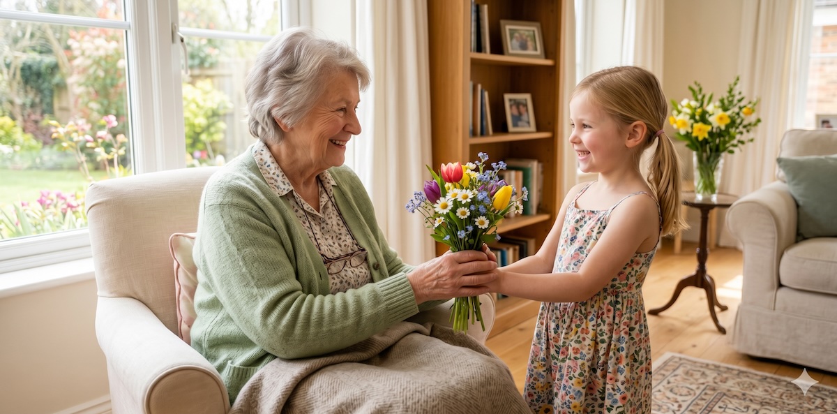 Genesungswünsche für Oma und Opa