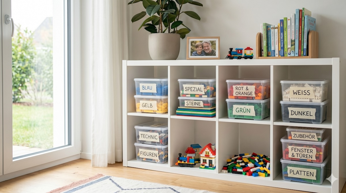 LEGO aufbewahren – Ideen und Boxen für Ordnung