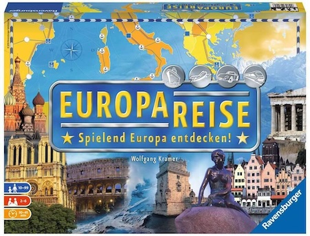 Ravensburger Euroopareise Brettspiel