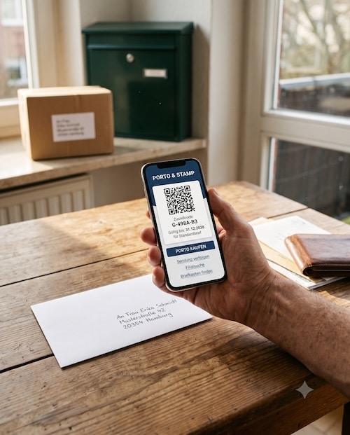 Post & DHL App: Briefmarke kaufen und Paket verfolgen