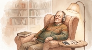 Hörbücher für Großeltern: wenn das Lesen anstrengend wird